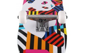 Enjoi Panda Stripes Resin 7.75" Soft wheels - Skateboard complet - achse