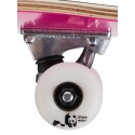 Enjoi Panda Stripes Resin 7.75" Soft wheels - Complete Skateboard
