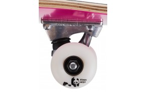 Enjoi Panda Stripes Resin 7.75" Soft wheels - Complete Skateboard