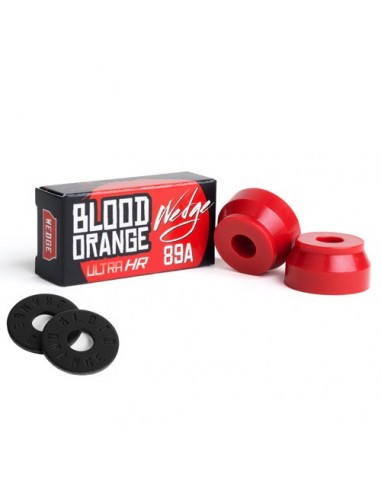 Longboard truck Bushings Blood Orange Wedge Rouge Longboard truck Bushings Blood Orange Wedge Rouge