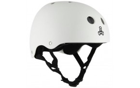 Triple Eight Brainsaver Helmet White