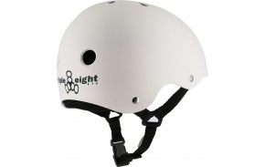 Casque Triple Eight Brainsaver Blanc