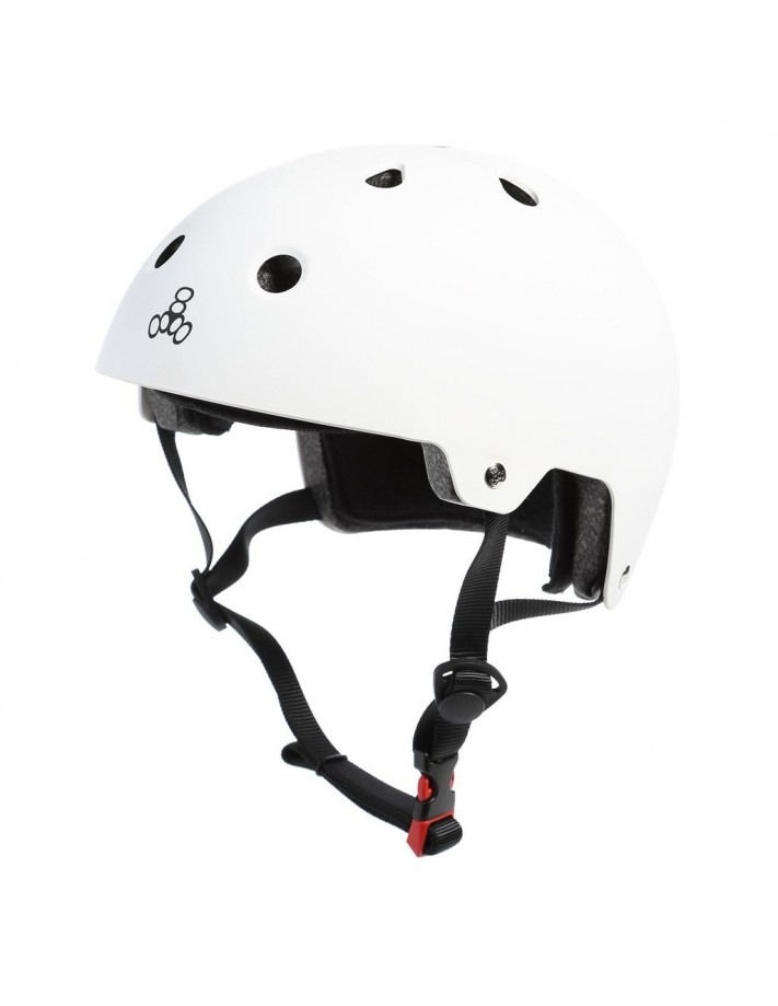 Triple Eight Brainsaver Helmet White