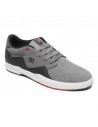 DC SHOES Barksdale - Grau/Rot - Skateboardschuhe