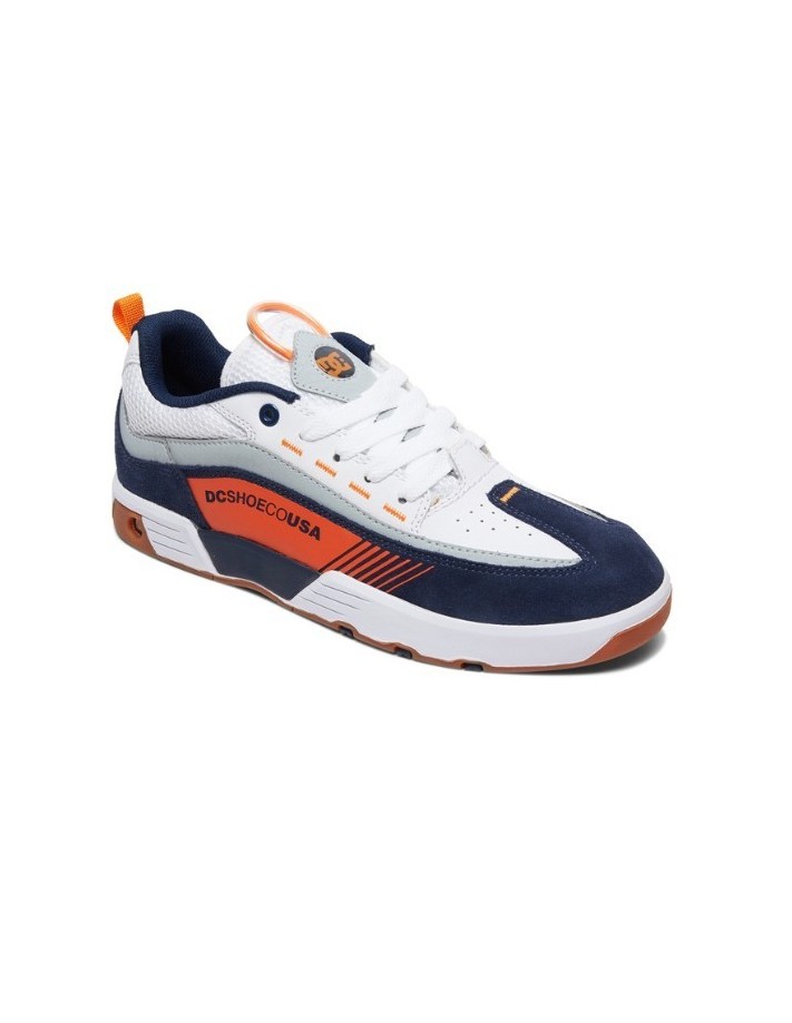 DC SHOES Legacy 98 Slim - Navy/Orange - Chaussures de skateboard