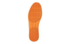 Chaussures de skateboard Hommes DC SHOES Tonik M Navy Orange semelle
