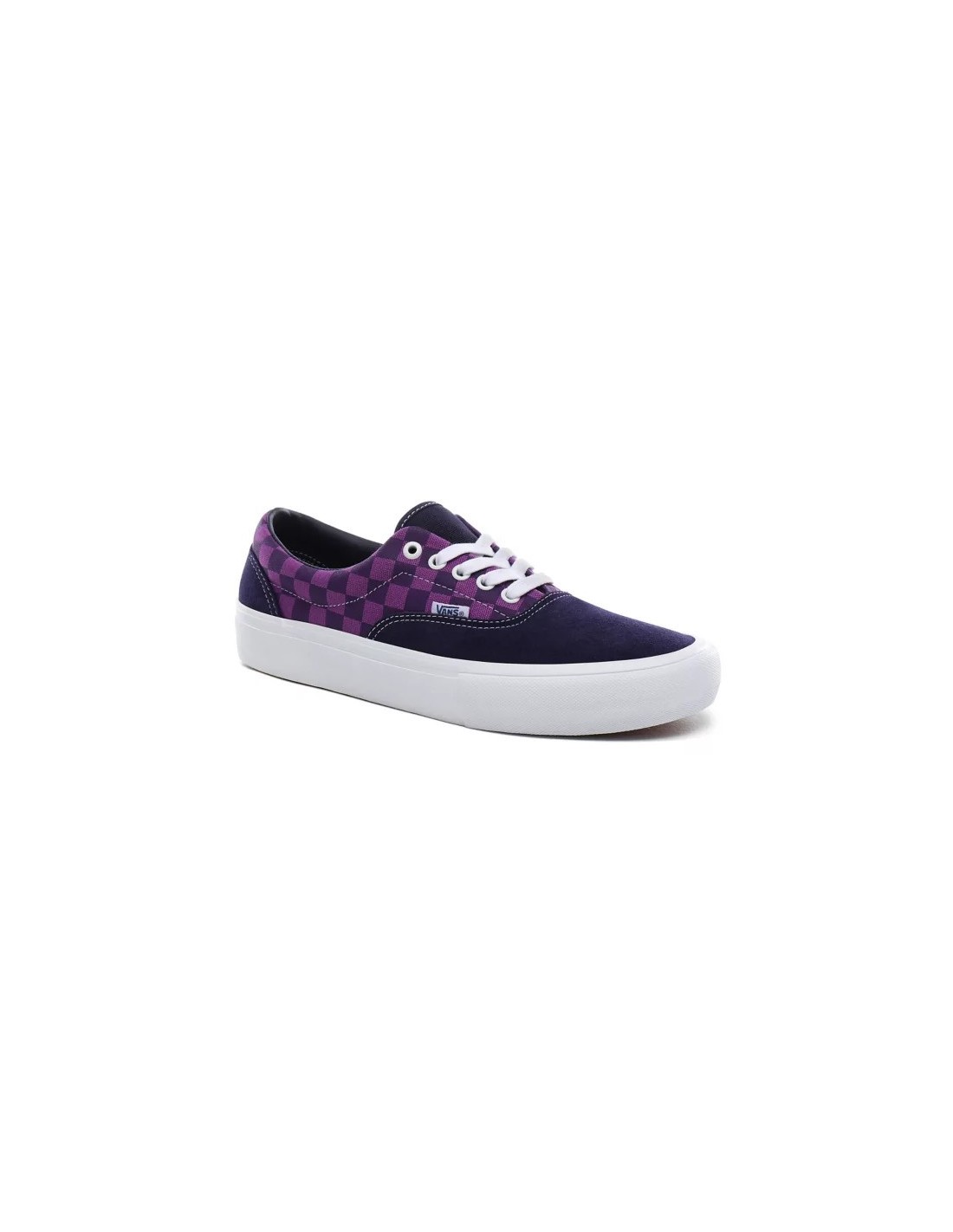 VANS Era Pro Kader Baker Purple check Skate Shoes