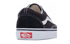 Skate shoes Enfants VANS old Skool Noir Junior logo OTW