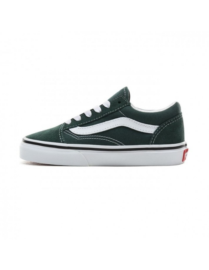 vans kids green