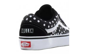 VANS Old Skool Pro Baker Dollin - Polka Dots - Chaussures de Skate -  logo OTW