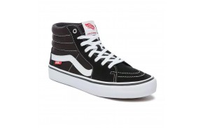 VANS Sk8-Hi Pro - Black/White - Chaussures de skateboard