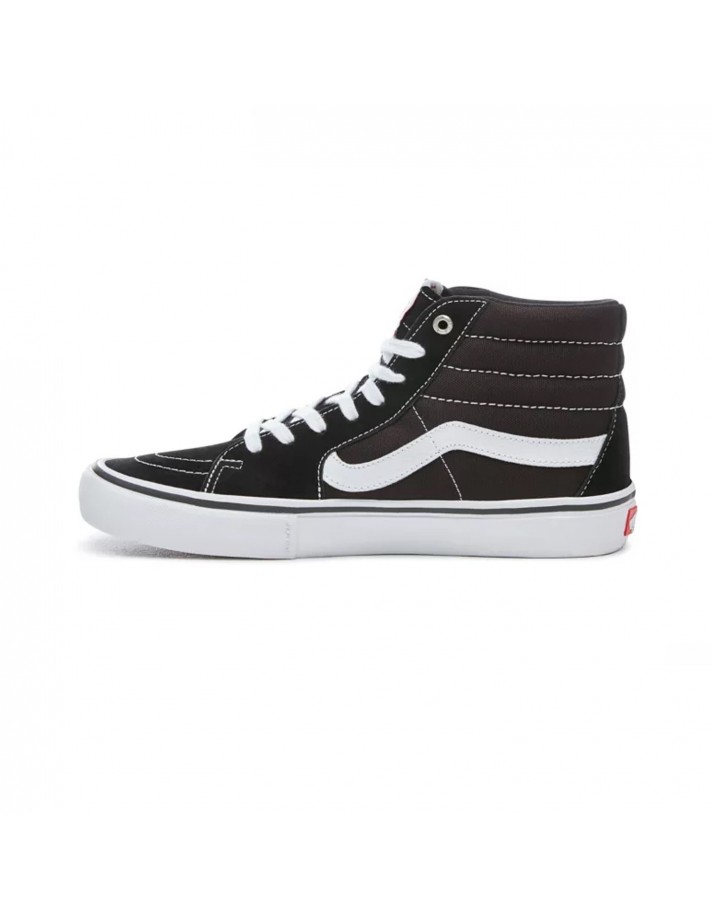 VANS Sk8 Hi Pro Black White Skateboard Schuhe