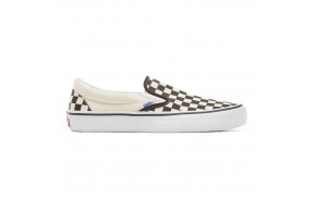 Skate shoes VANS Slip-on Pro - Checkerboard Black/White - coté