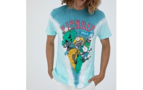 RIP N DIP Band Wagon - Teal V Dye - T-shirt porté