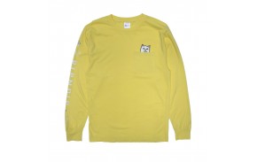 RIPNDIP Lord Nermal Pocket Long Sleeve - Banana