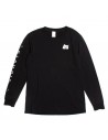 RIPNDIP Lord Nermal Pocket - Schwarz - Langärmeliges T-Shirt