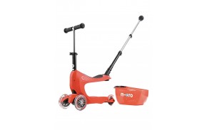 MICRO Mini 2GO Deluxe - Red - Children's scooter