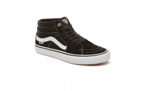VANS Sk8 Mid Pro Schwarz WeiB Skateboardschuhe