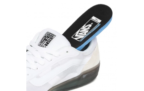 VANS AVE Pro - White/Smoke - Chaussures de skate semelle amorti