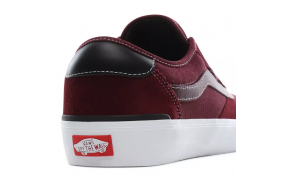 Skate shoes VANS Chima Pro Bordeaux - logo OTW