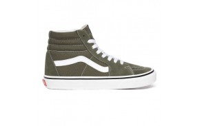 Skate shoes VANS SK8 Hi Grape Leaf Vert