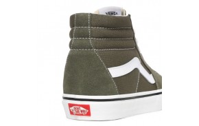 Skate shoes VANS SK8 Hi Grape Leaf Vert