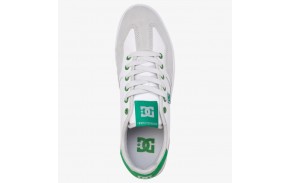 DC SHOES Vestrey - White/Grey/Green - Chaussures de skate dessus