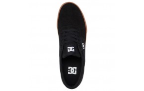 Chaussures de skate DCSHOES Switch noir languette