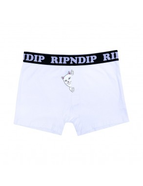 RIPNDIP Peek a Nermal - White - Boxer