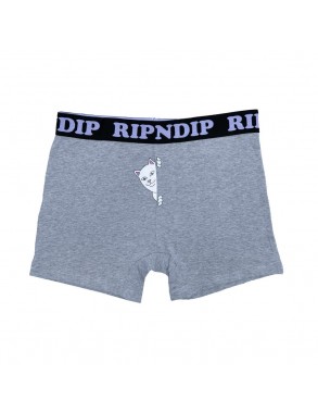 RIPNDIP Peek a Nermal - Grey - Boxer