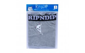 RIPNDIP Peek a Nermal - Grey - Boxer (pocket)