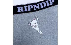 RIPNDIP Peek a Nermal - Grey - Boxer (cat)