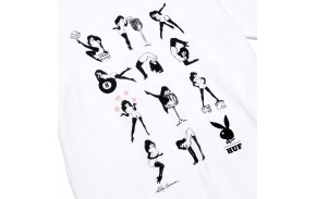 HUF Playboy Femlin T-shirt - Blanc (logo)