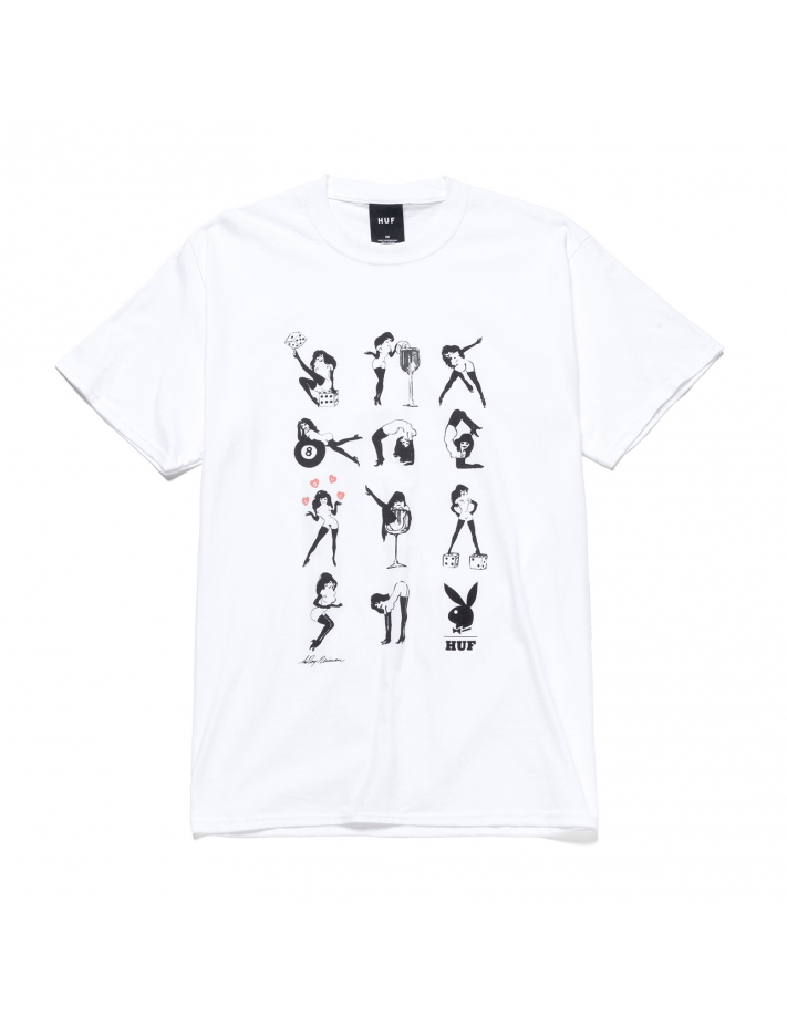 HUF Playboy Femlin T-shirt - Blanc