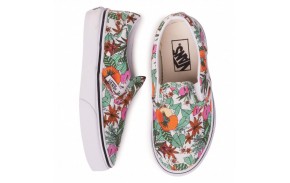 Skate shoes Femmes VANS Slip On Multi Tropic