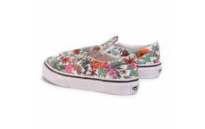 Skate shoes Femmes VANS Slip On Multi Tropic Back