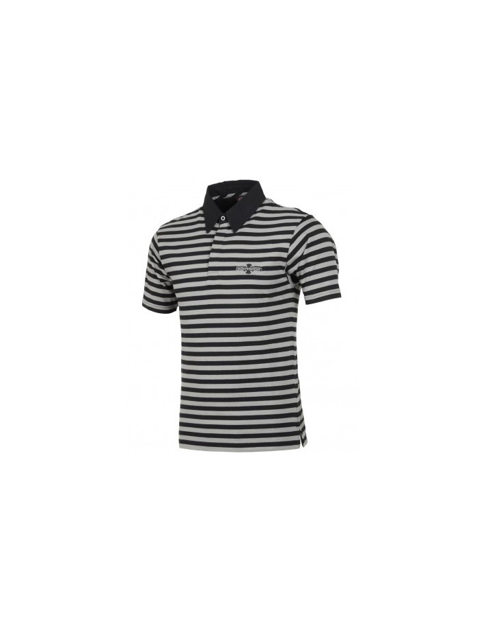 Independent Method Polo T-Shirt - Gris/Noir