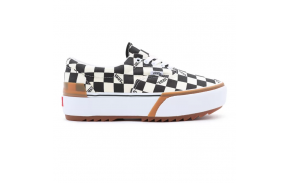 Chaussures Femmes VANS Era Stacked Checkerboard Noir