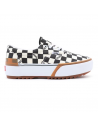 VANS Checkerboard Era Stacked - Black/White - Skate shoes