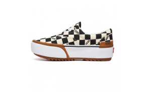 Zapatillas para mujeres VANS Era Stacked Checkerboard Noir