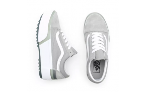 Paire Chaussures Femmes VANS Old Skool Stacked Drizzle