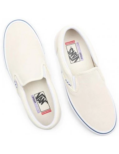 Vans Skate Slip-On - Off White - Skate Shoes