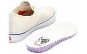 Paire de Skate shoes VANS Authentic Blanche - Semelle