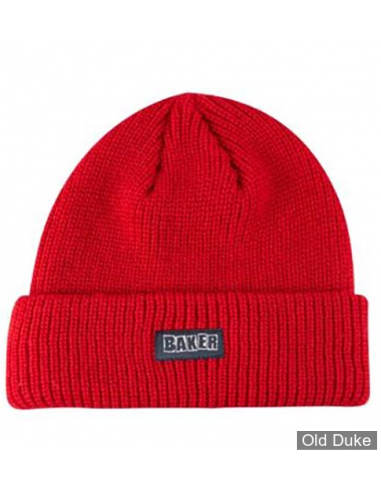 Baker Brand Logo Bonnet - Rouge