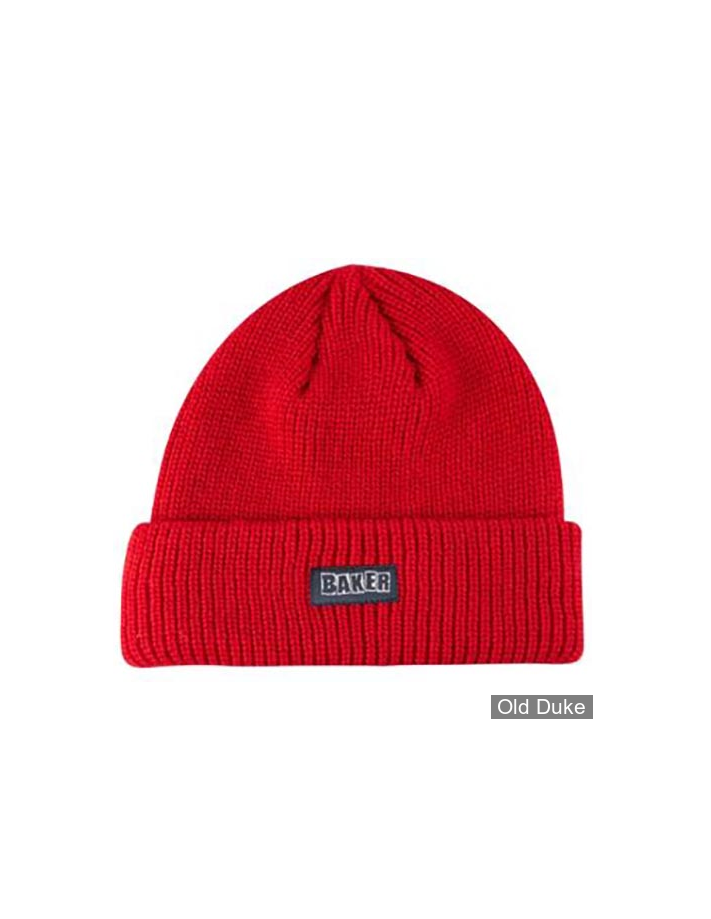 Baker Brand Logo Bonnet - Rouge