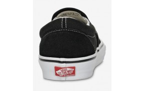 Skate shoes VANS Slip On Noir - logo OTW