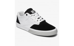 DC SHOES Kalis Vulc X MACBA Life - White/Black - Chaussures de skate