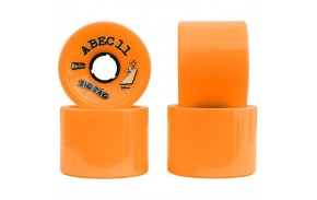 Roues Abec 11 ZigZags 66 mm Orange