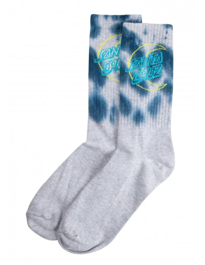 SANTA CRUZ Chaussettes Empty Moon Dot Socks - Heather Splash