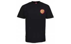 SANTA CRUZ T-shirt Classic Dot Chest - Noir